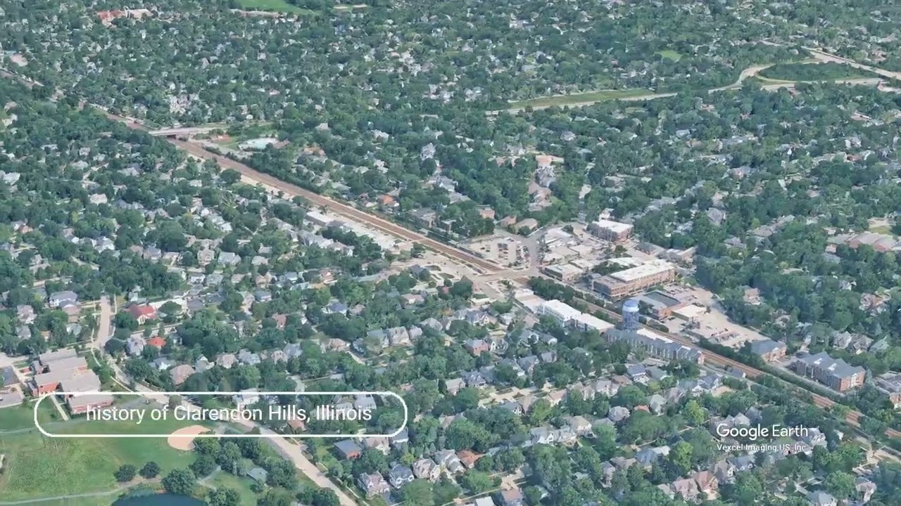 The history of Clarendon Hills, Illinois