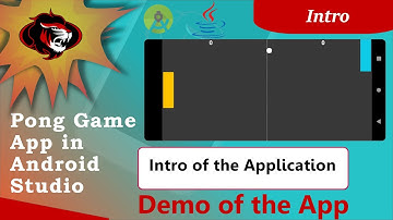 Build a Retro Ping Pong Game in android studio | Demo of the Application