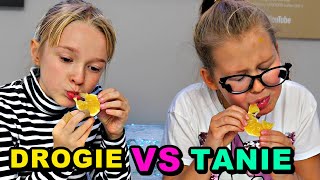 DROGIE VS TANIE JEDZENIE ! ZGADUJEMY