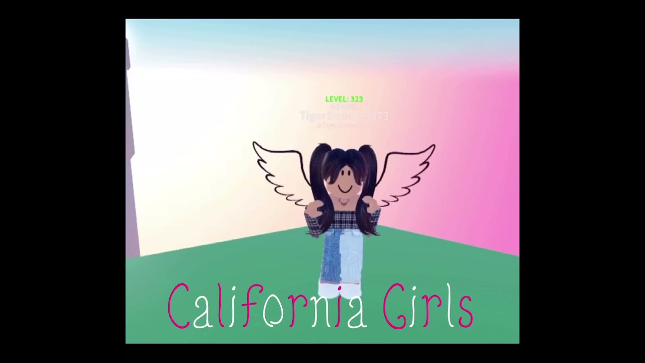 California Girls Roblox Edit Glowxtiger YouTube 
