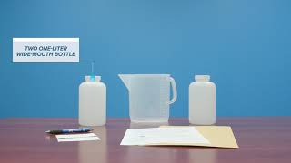 Collecting water samples to be tested for lead and copper (lead service lines)