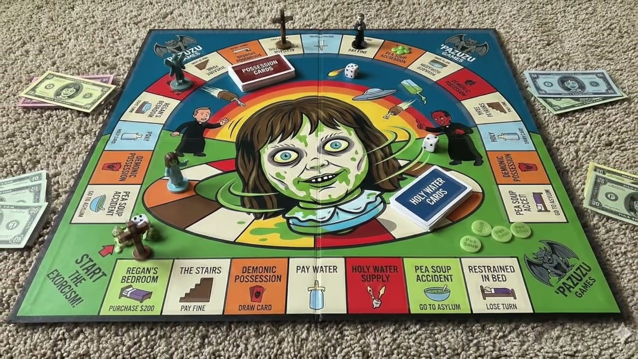 Lil' Regan's Exorcist Game: Screaming Fun for the Whole Family!