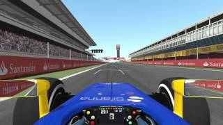 rFactor 2  Testing Sauber for Sasison Mod 2016 rFactor 2