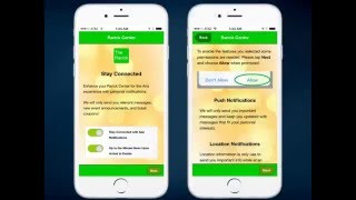 How will my app prompt users to enable Geofence Push Notifications