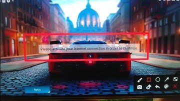 How to fix Please activate your lnternet connection in order to continue. problem solve in Asphalt 9