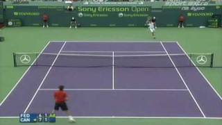 Federer vs Cañas MS Miami 2007 R16
