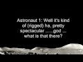 Astronauts audio conversation with nasa about ufos on the moon  findingufo