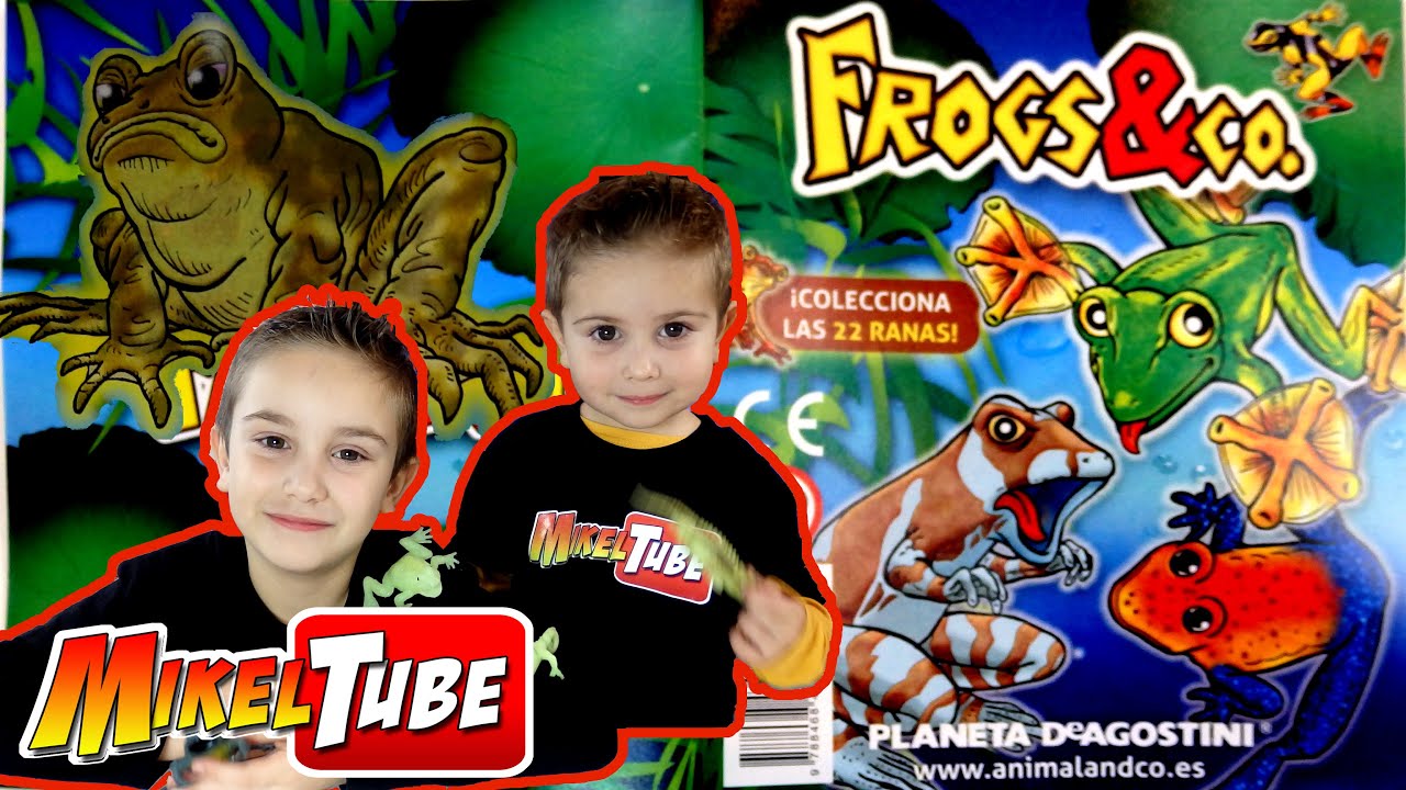 Frogs & co. las Ranas de DeAgostini en Español YouTube