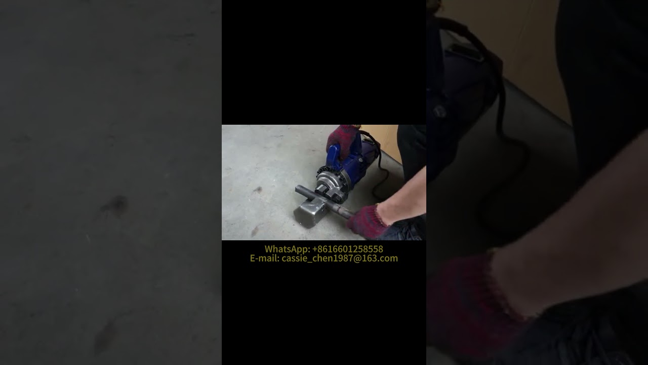 10-32mm handheld hydraulic manual rebar cutting machine RC-32 rebar cutter