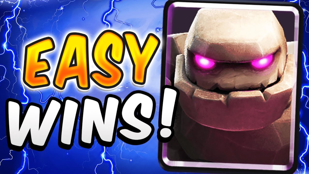 SirTagCR: MOST RELIABLE GOLEM DECK in CLASH ROYALE! - RoyaleAPI