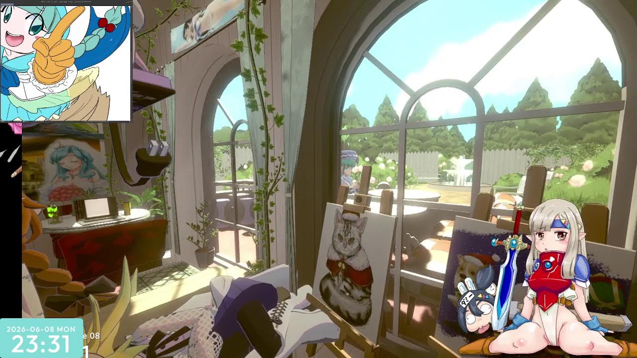 お絵かき】6/8 夜の作業 - YouTube