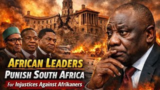 African President's step in to back Afrikaners against the Racist and Socialist Policies of the ANC