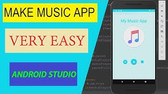 Create Music Player App in Android Studio 3.2.0 [ Very Simple ]  - Durasi: 17:11. 
