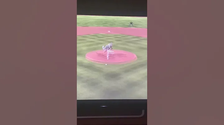 Willie Mays throws out Castellanos at first