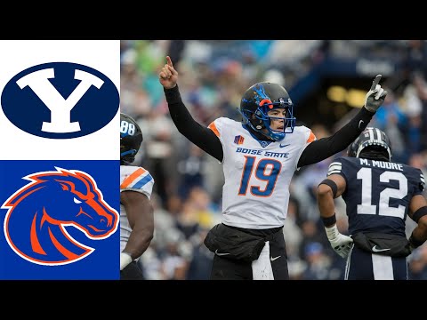 Boise State vs #10 BYU 2021 Highlights