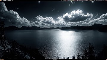 ArcoLinux : 808 having fun with xmonad and polybar - 2 polybars and changing modules