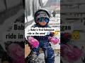 “What should you pack for babies🍼 in snow!”#ukfamilytravel #europe #youtubeshorts
