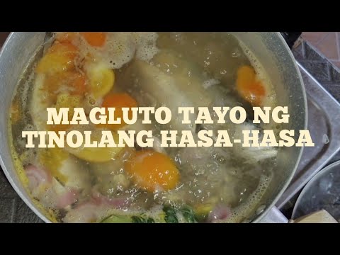 MAGLUTO TAYO NG TINOLANG HASA-HASA by @Vidamixvlog