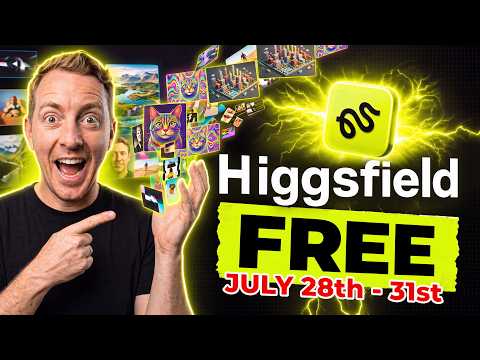 24 Hrs of Unlimited Higgsfield AI for FREE! (And How to Claim It)