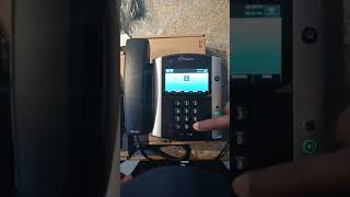 How to setup voicemail on VVX 601