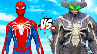 Spider-Man Ps4 Vs Fallen Venom - Epic Superheroes Battle