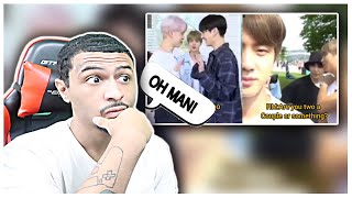 jikook are you guys dating? moments BTS REACTION