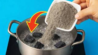 Boil charcoal and turn it into dollars – DIY trick that surprises everyone 😱
