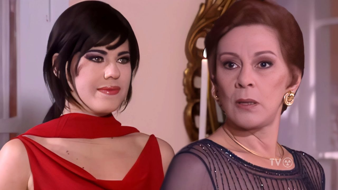 Marisol - Verônica estraga a festa de Amparo e revela que é Marisol - Cena em HD