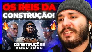 Download Lagu CONSTRUÇÕES DE RIMAS absurdas! | REACT BAUEB MP3