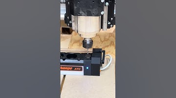 RapidChange ATC testing #5 Drilling post processor custom made for the Altmill CNC Scienci-Hal