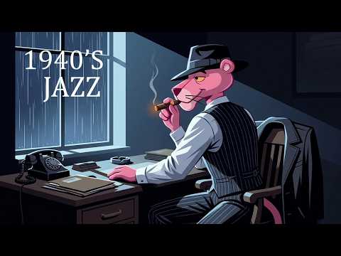 Cigarette Burns Slow — Vintage 1940's Noir Jazz For Late Night Moods