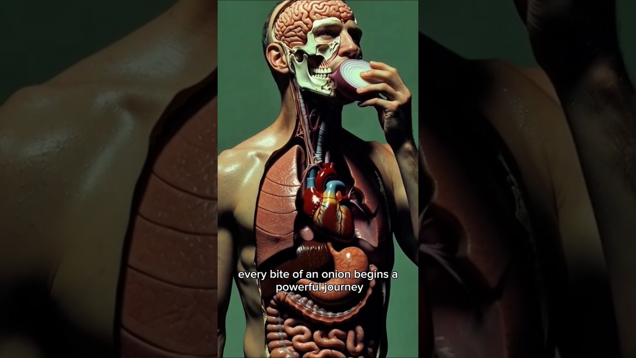 Onion Inside Human Body | 3D Medical Anatomy Explained 