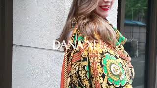 Dana XU Own Design Super Size Style Wool Cashmere Shawl Woman Fashion screenshot 5