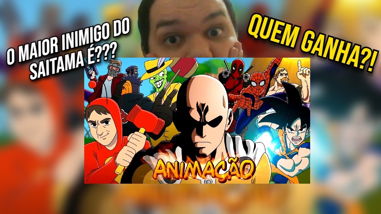 (... É ANIMAÇÃO MAL FEITA KKKKK...) REACT Saitama VS Todo Mundo 4