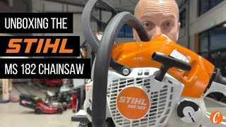 Unboxing the New STIHL MS 182 Chainsaw!