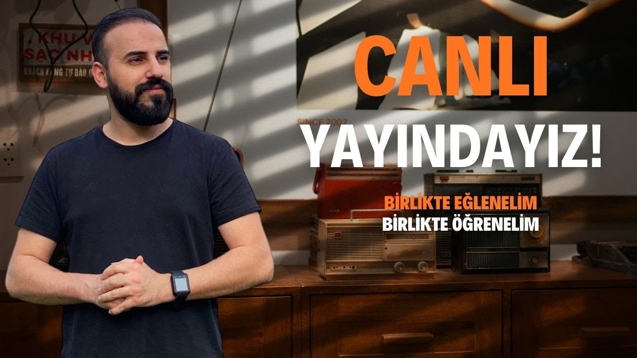 Soru Cevap - Şiir - Müzik ile Canlı Yayındayız!