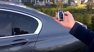 BMW 7-Series Remote Key Fob Parking