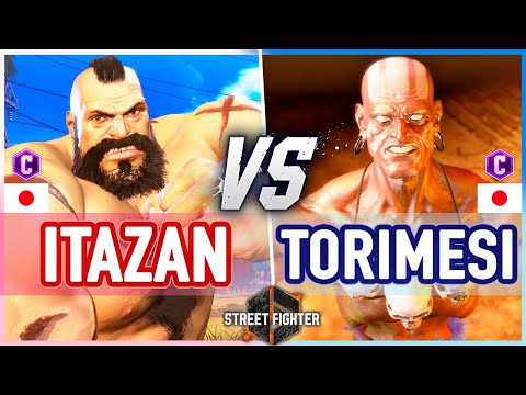 SF6 🔥 Itazan (Zangief) vs Torimesi (Dhalsim) 🔥 Street Fighter 6