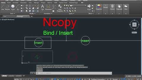 Ncopy Command In AutoCAD In Hindi