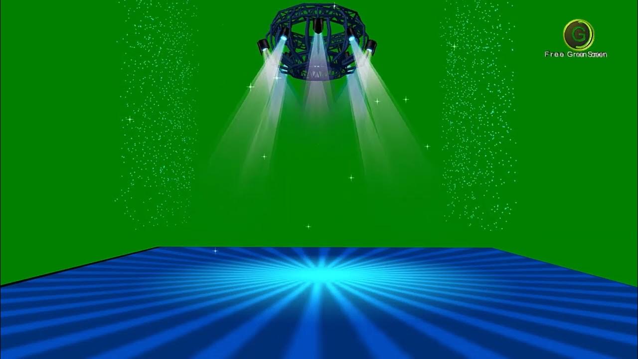 Stage Light 2 Green Screen HD - YouTube