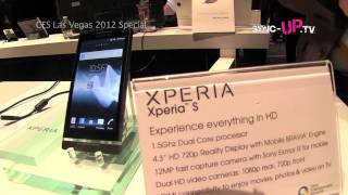 Sony Xperia S (First Look)  Sync-UP.TV CES 2012