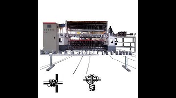 Export to Russia / Korea / Mexico Full automatic fixed knot fence machine / field fence machine