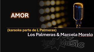 Los Palmeras & M Morelo - Amor (karaoke parte de L Palmeras)