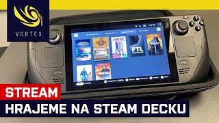 Hrajeme živě ze Steam Decku. Podívejte se, jak na počítači od Valve fungují (nejen) české hry