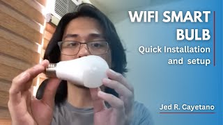 WIFI Smart Bulb Quick Installation and Setup screenshot 2