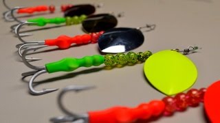 Frugal Fisherman: Episode 2  Making Trolling Spinners for Salmon and Steelhead