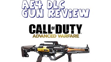 AE4 Gun Review PS4 Advanced Warfare New DLC GUN!