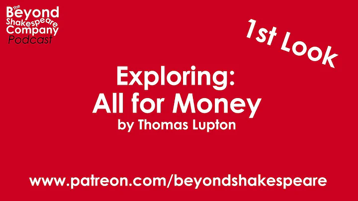 All for Money by Thomas Lupton | First Look, part ...