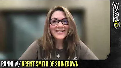 Ronni with Brent Smith of Shinedown