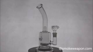 Explosion-Bent Neck Water Pipe with Inset Honeycomb Perc